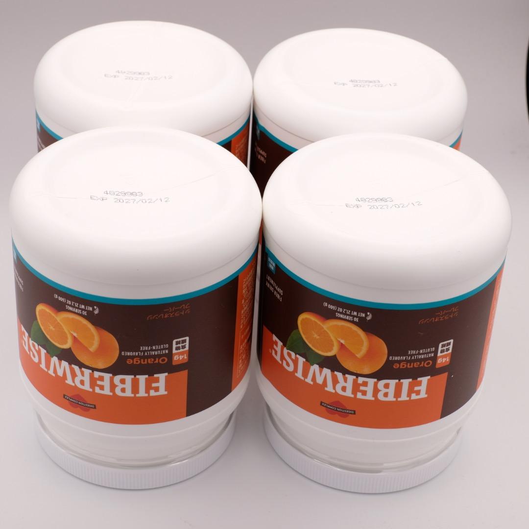 4個!! メラルーカ ファイバーワイズ シトラス オレンジ 糖類オフ 新デザイン