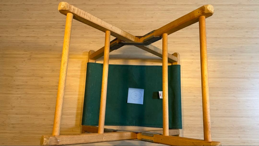 Byer of Maine バイヤーオブメイン メインスツールビンテージ　緑③