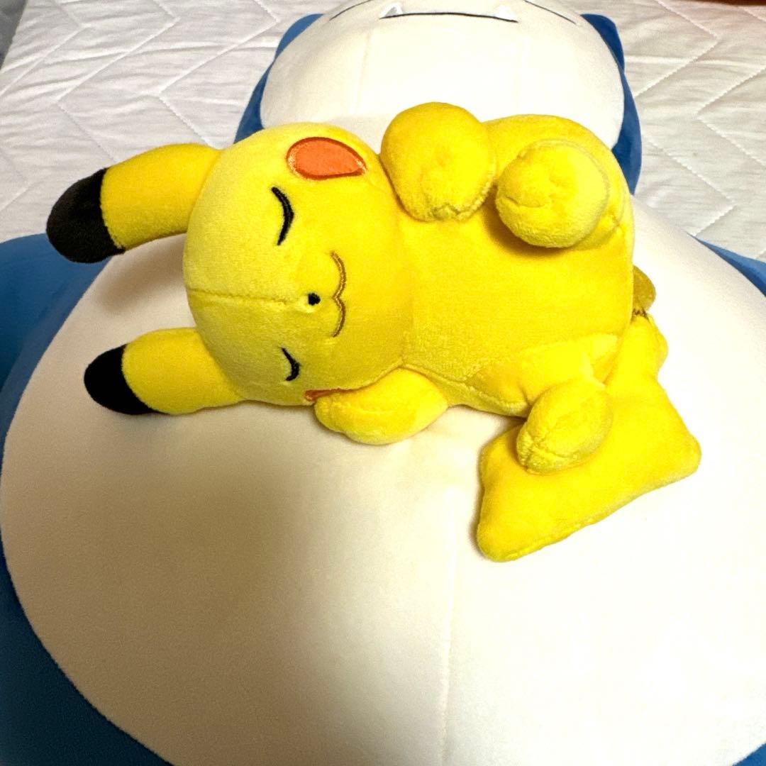 ポケモンセンター ぬいぐるみ カビゴン ピカチュウ ポケモンsleep 新品