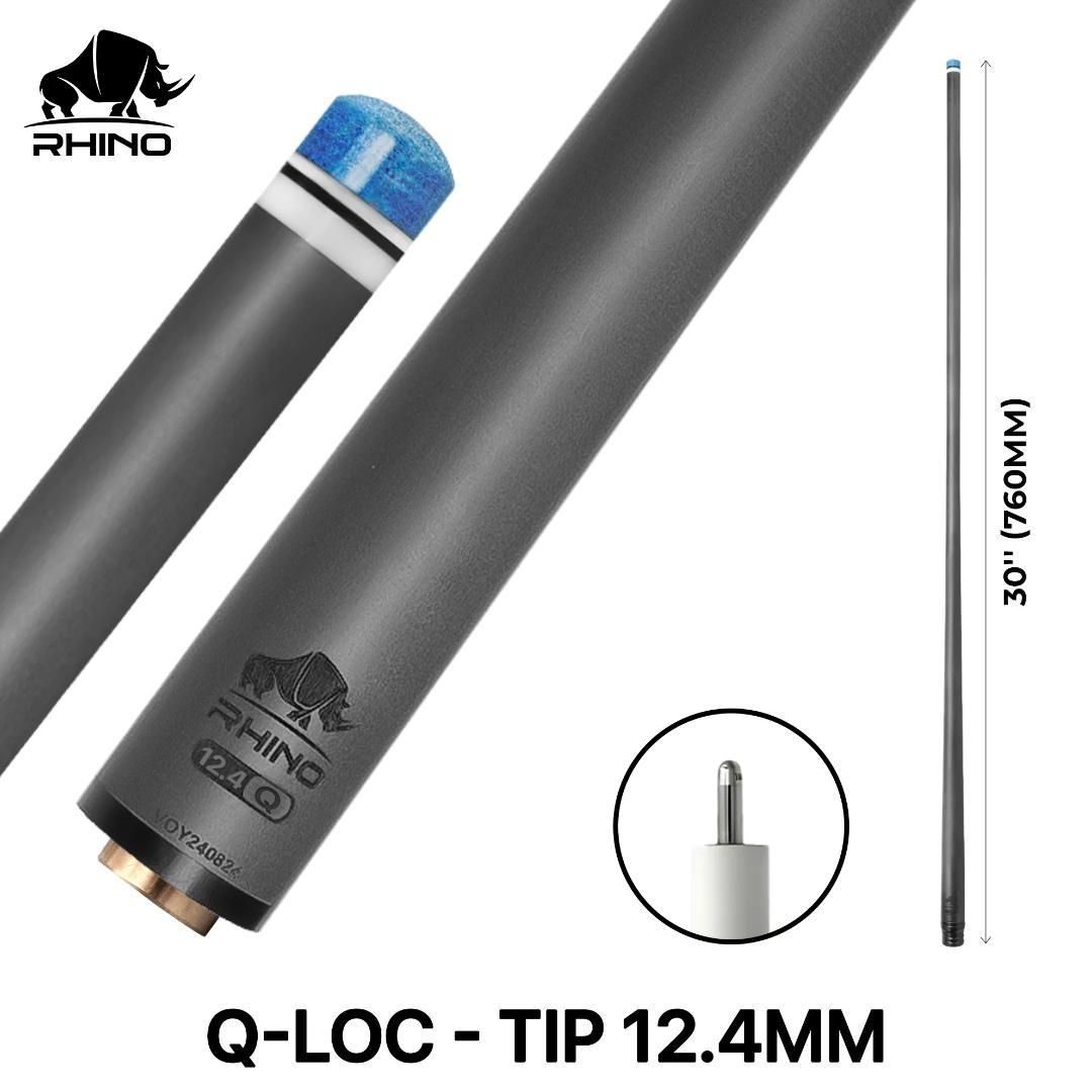 ※3月上旬入荷【Rhino】Q-LOC 12.4mm カーボン プールシャフト