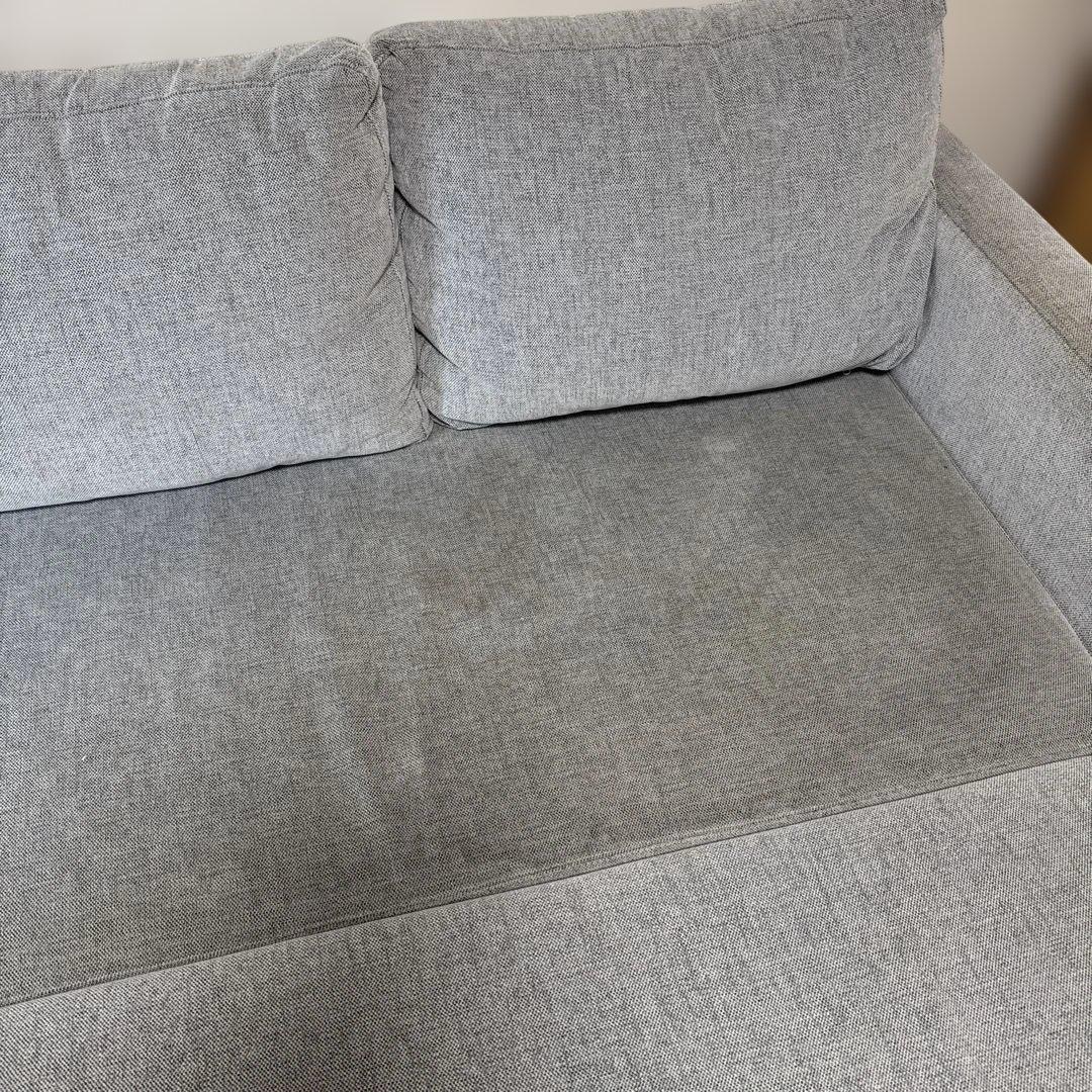 【引き取り希望】ニトリ　グレーソファベッド