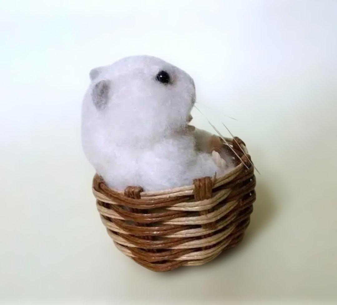 羊毛　手のひらサイズ　ねむハムちゃん　orderページ