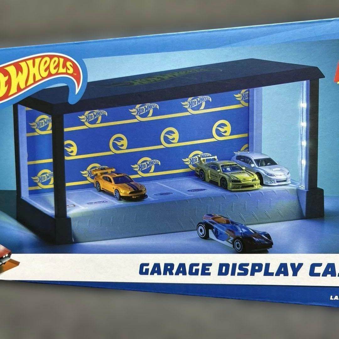 Hot WHeeLS／ホットウィール ガレージディスプレイケース ライト 新品