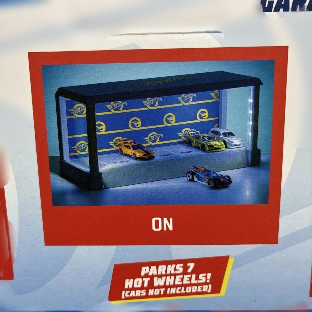 Hot WHeeLS／ホットウィール ガレージディスプレイケース ライト 新品