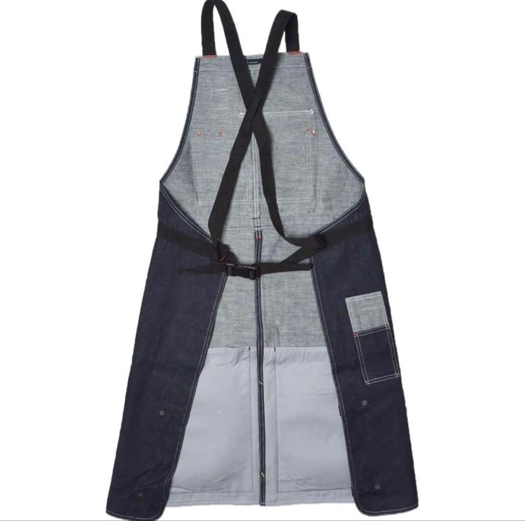 ジョンブル　デニム　エプロン