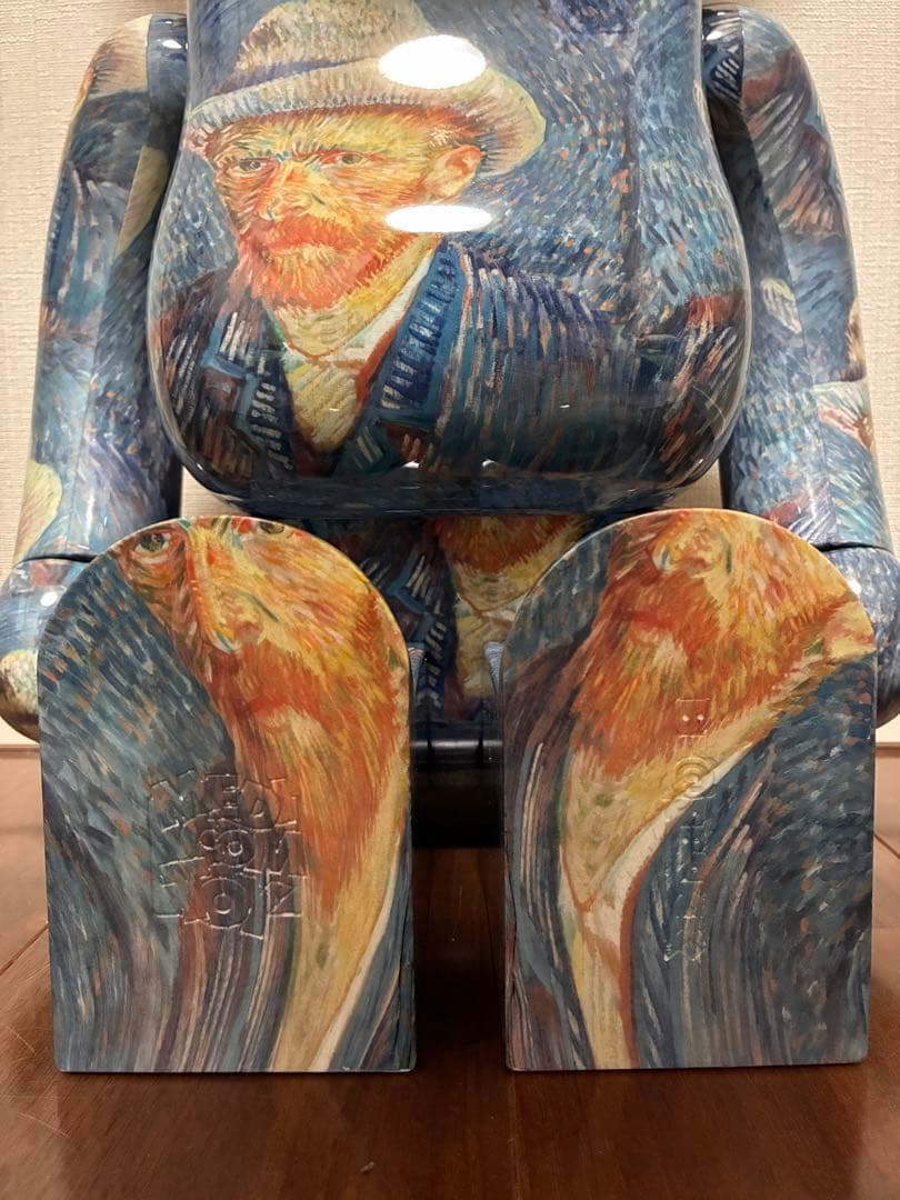 ベアブリック ヴァン・ゴッホ 「灰色のフェルト帽の自画像」