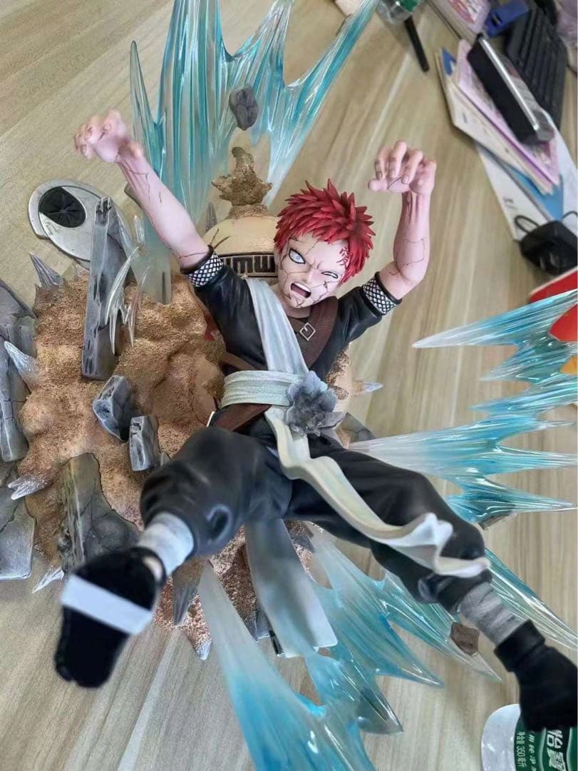 ナルト ロック・リー ガアラ フィギュア ガレージキット - メルカリ