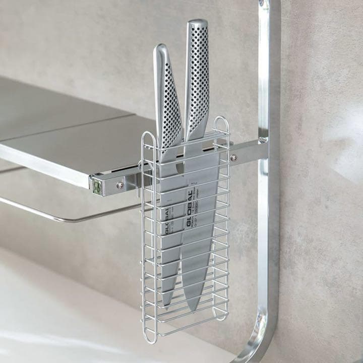 どこでもサポートシェルフ　ステンレス棚どこでもサポートラック 1段デラックス