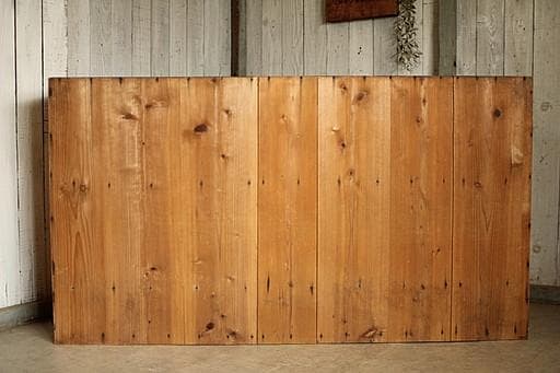 ロコ　古い木枠のガラス戸棚　引き出し3杯　水屋　食器棚　カウンター