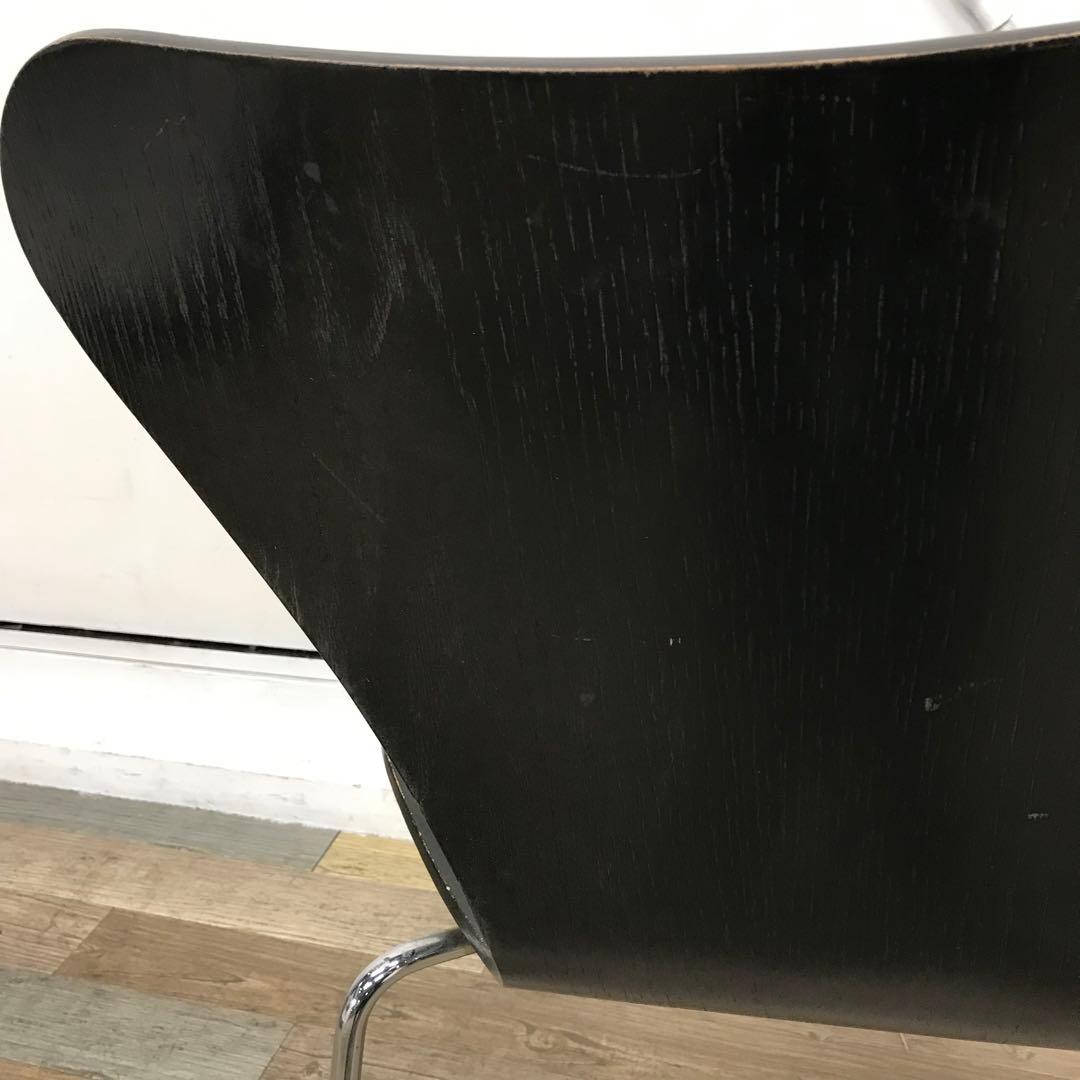 訳あり・傷多数】 FRITZ HANSEN セブンチェア ブラック系 ① - メルカリ