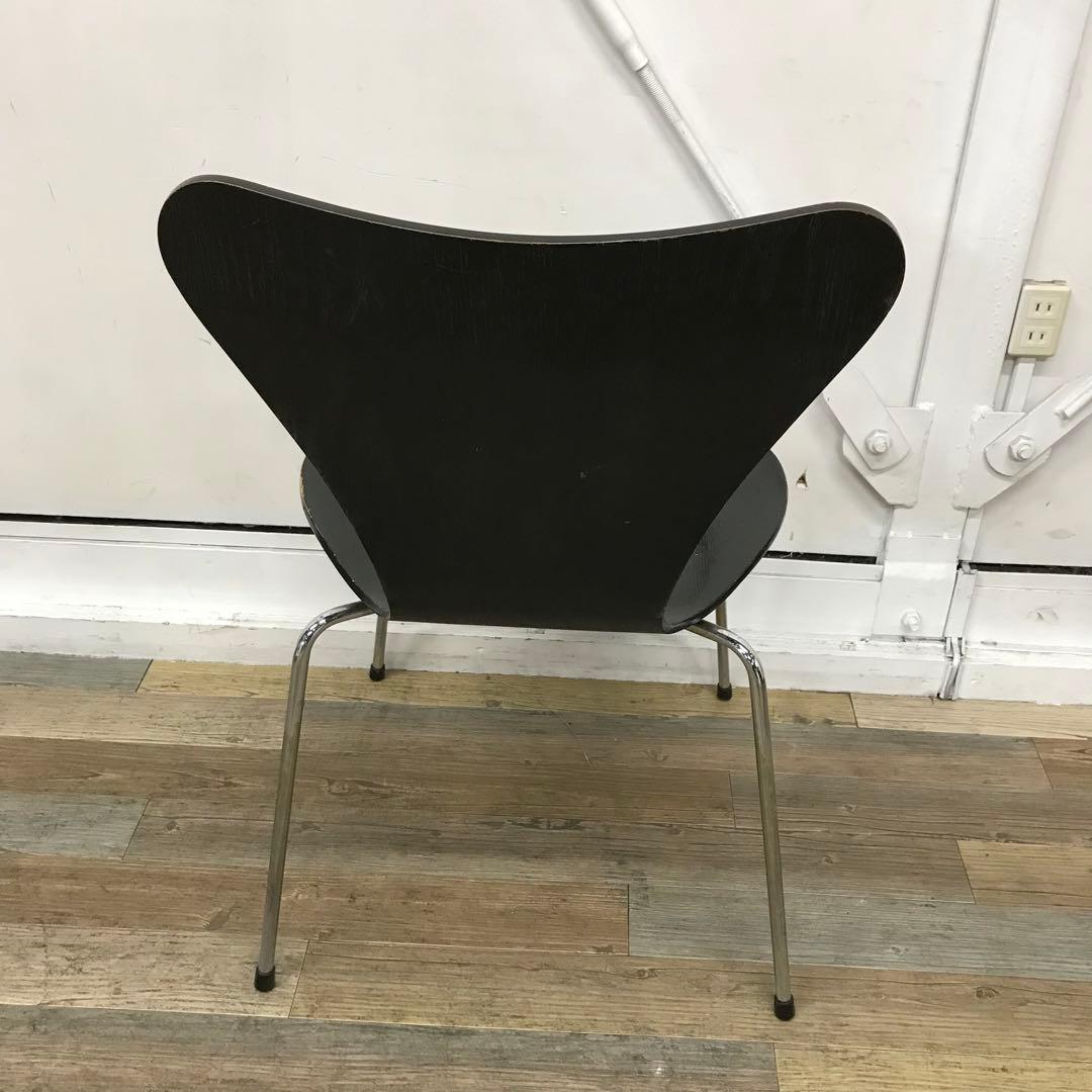 訳あり・傷多数】 FRITZ HANSEN セブンチェア ブラック系 ① - メルカリ