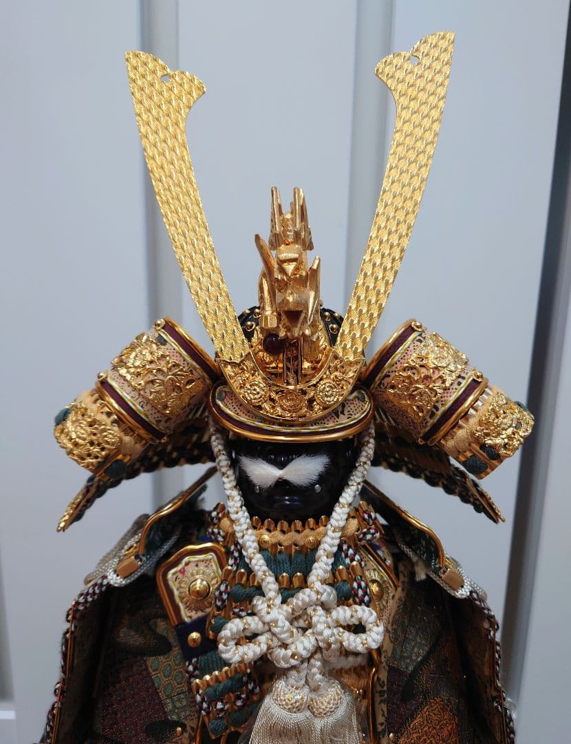 五月人形　平安 翠雲　御鎧飾り　高さ約82cm　甲冑