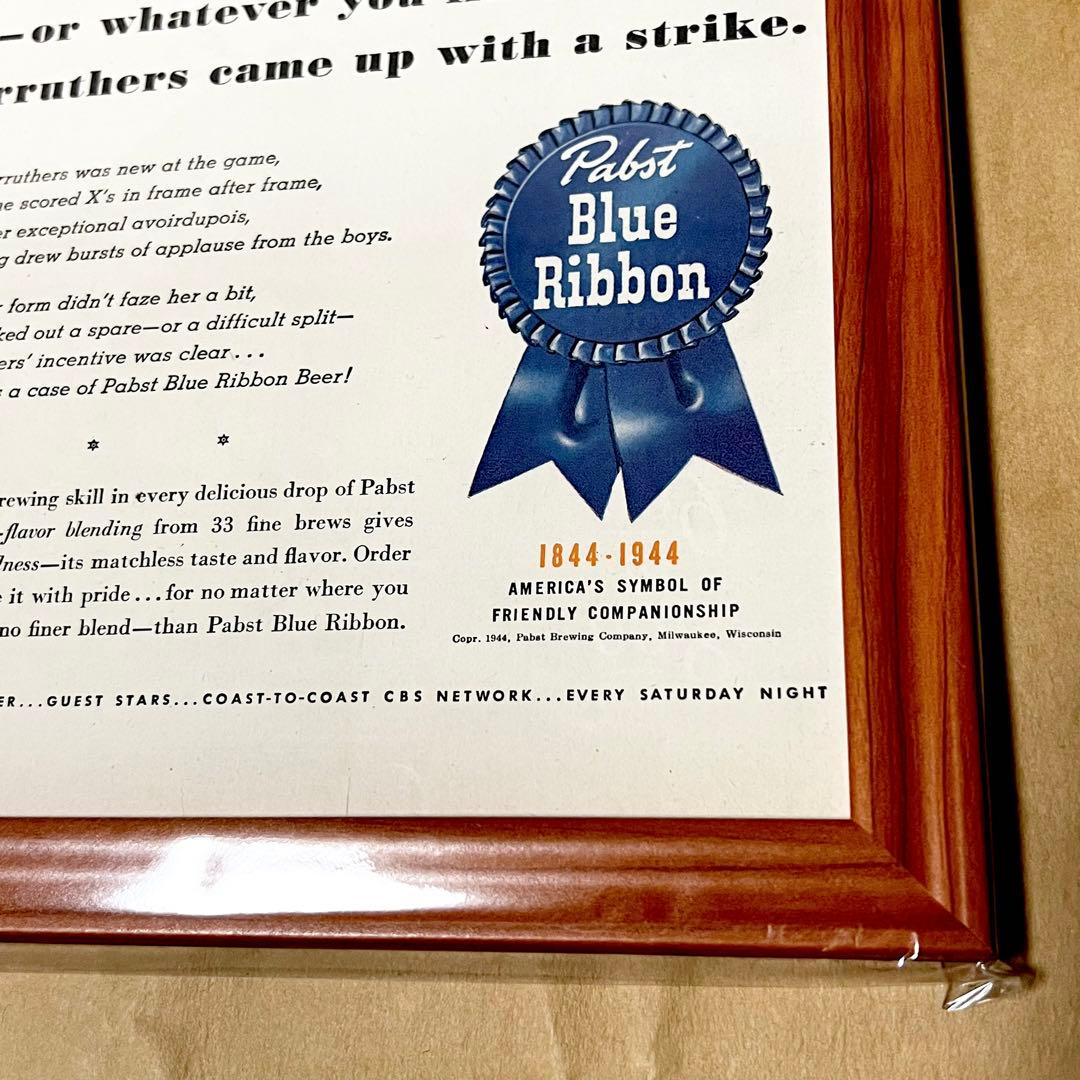 希少品！ Pabst Blue Ribbon パブスト ブルー リボン 壁掛け