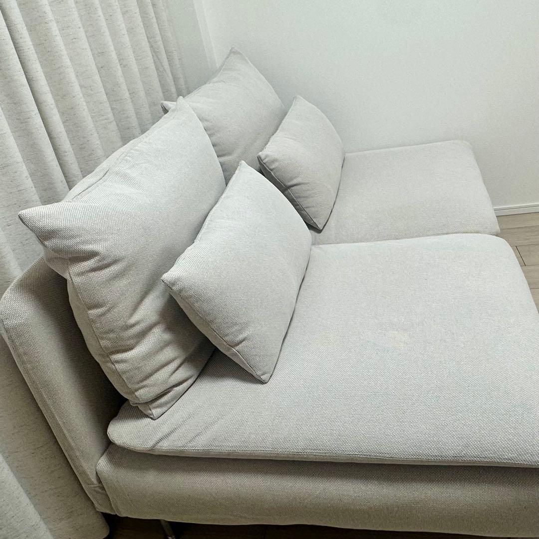 【 IKEA 】ソーデルハムン　3人掛けコンパクトソファ