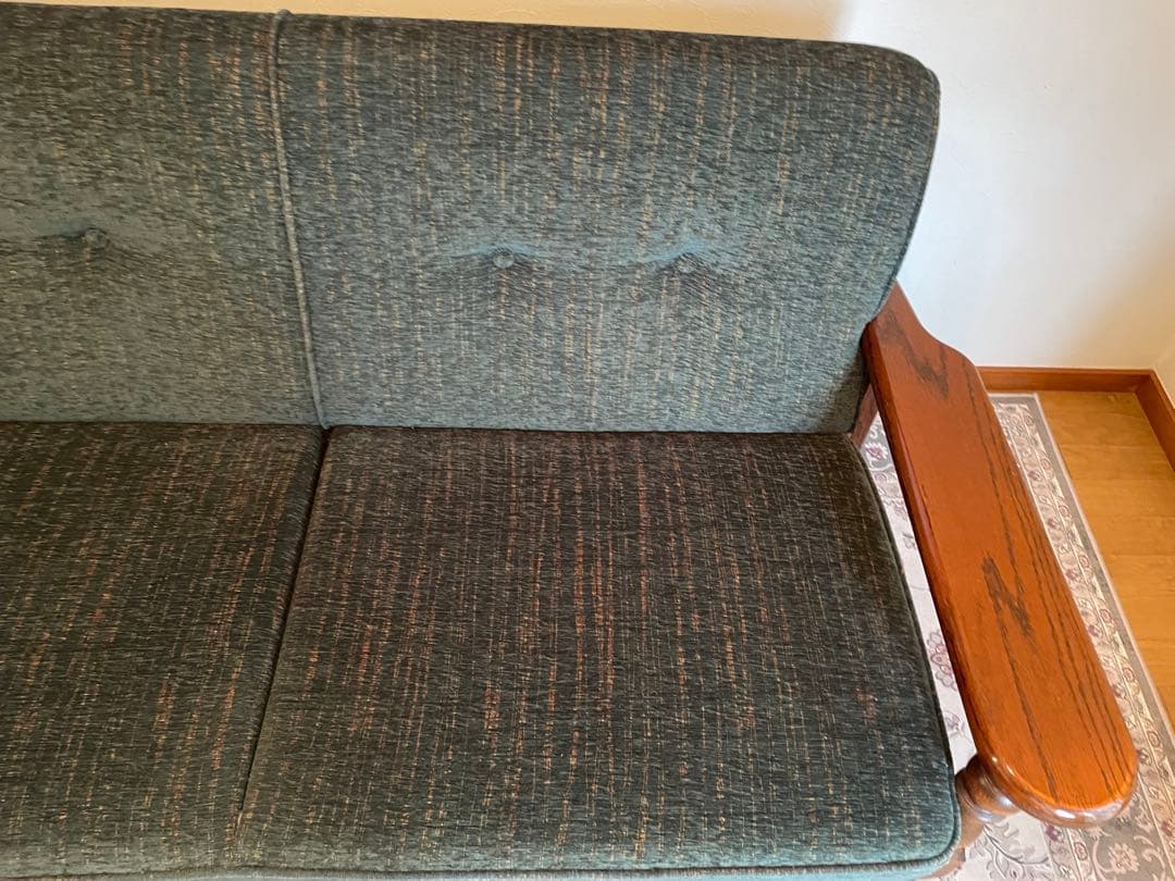 三越家具 カントリーハウス 2人掛けソファ