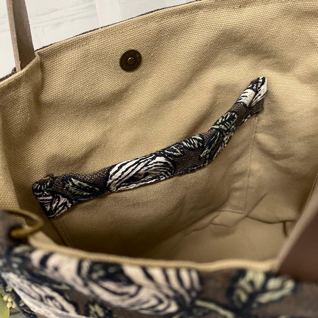 ハンドメイド　バケツトートバッグ　ミナペルホネン rosy 453