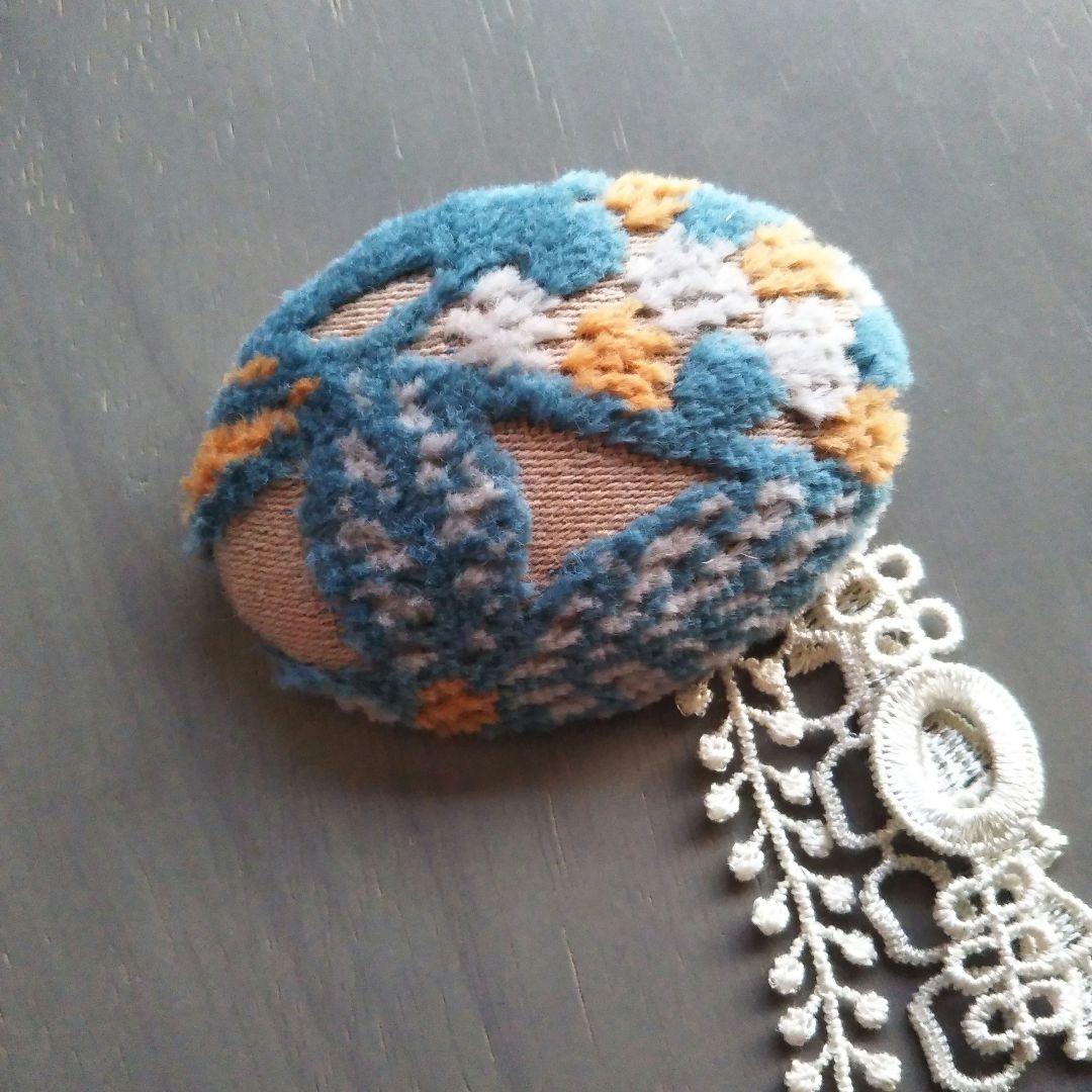 専用⑩116ミナペルホネン ハンドメイド ブローチアクセサリー