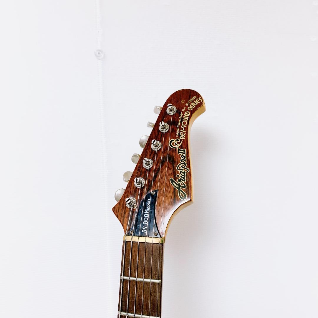 美品 Aria Pro Ⅱ アリアプロ RS-600 エレキギター ブラウン