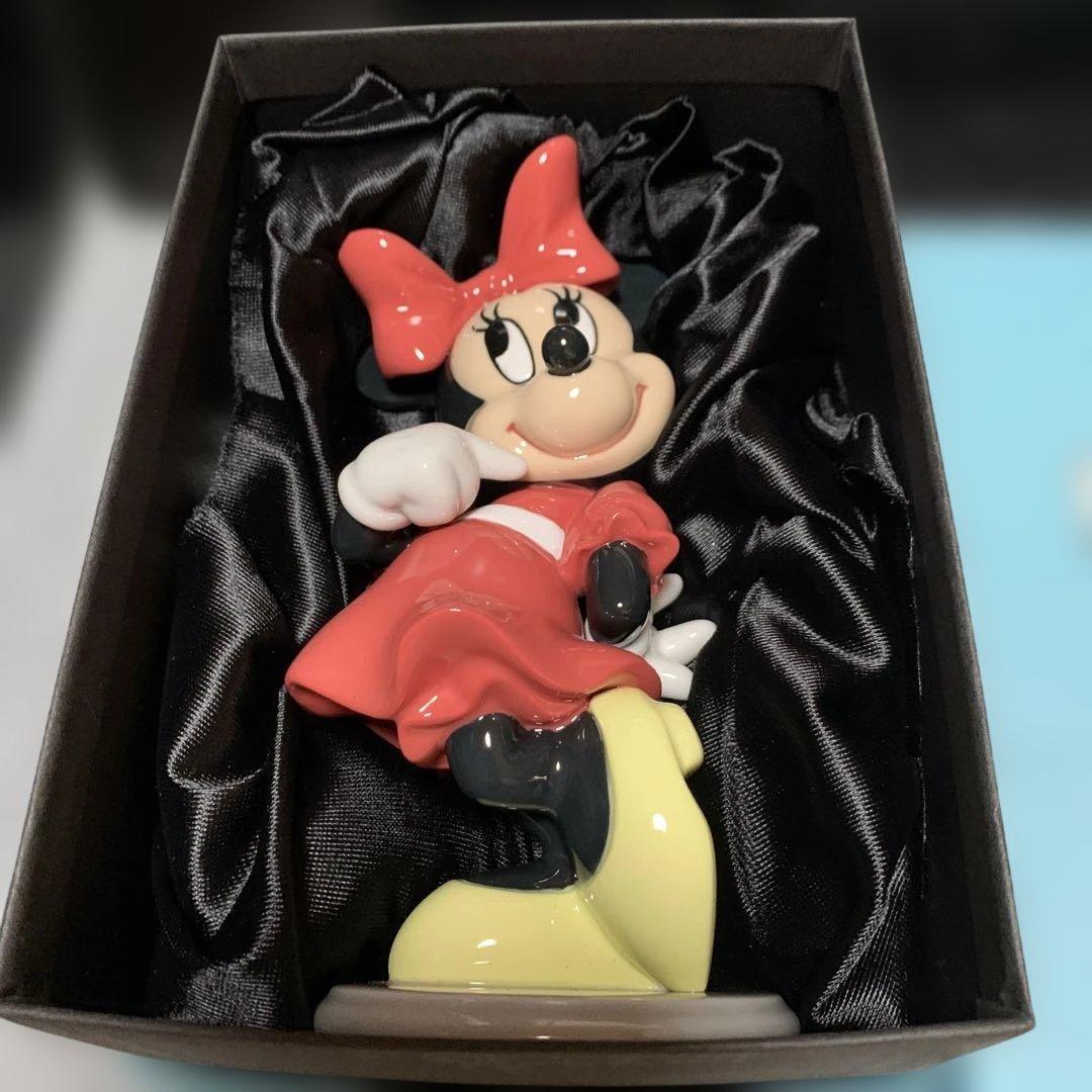 希少リヤドロ９０周年記念ディズニーミニマウスフィギュリン