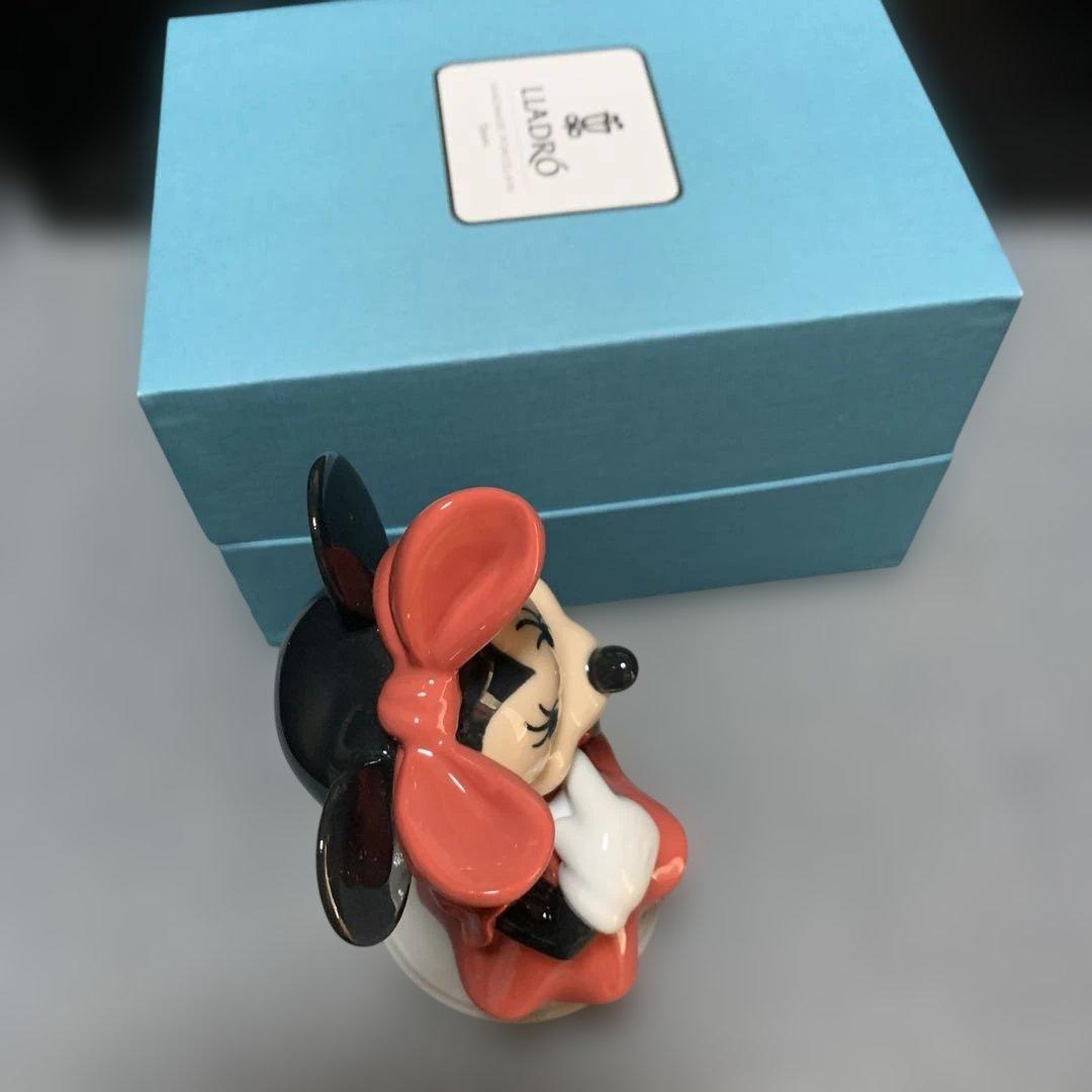 希少リヤドロ９０周年記念ディズニーミニマウスフィギュリン