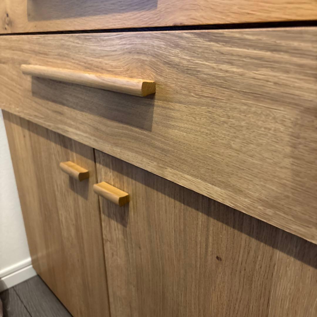 天然木カウンター 幅120cm 完成品