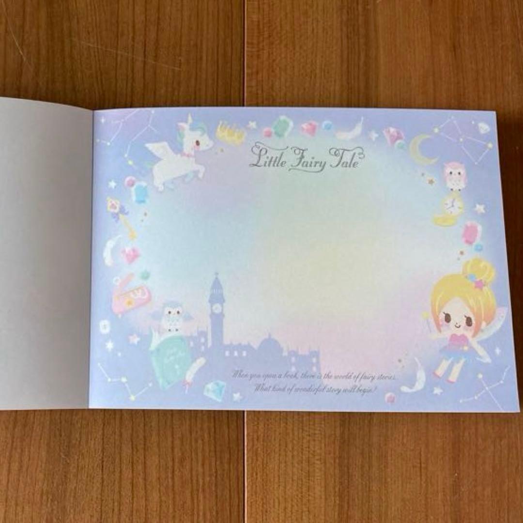 文房具セット リトルフェアリーテイル 鉛筆削 のり 定規 ノート メモ帳