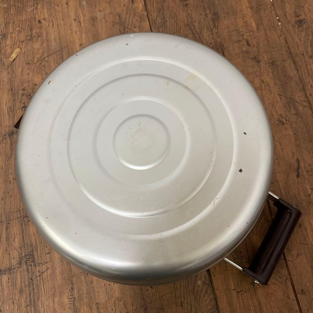 E-2 昭和レトロ ホクセイ ながらセイロ 3段式 アルミ製 蒸し器 両手鍋