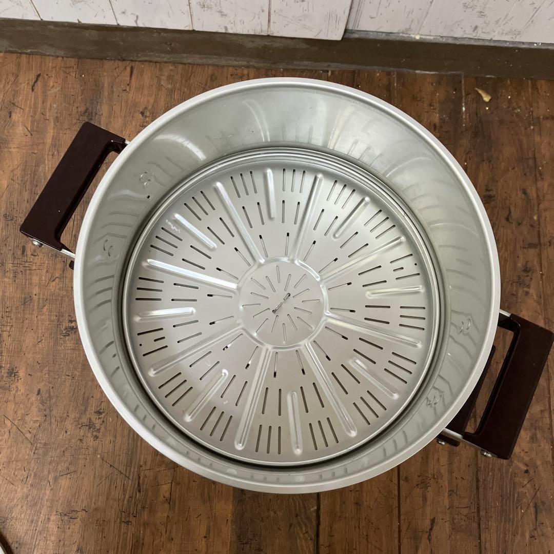 E-2 昭和レトロ ホクセイ ながらセイロ 3段式 アルミ製 蒸し器 両手鍋