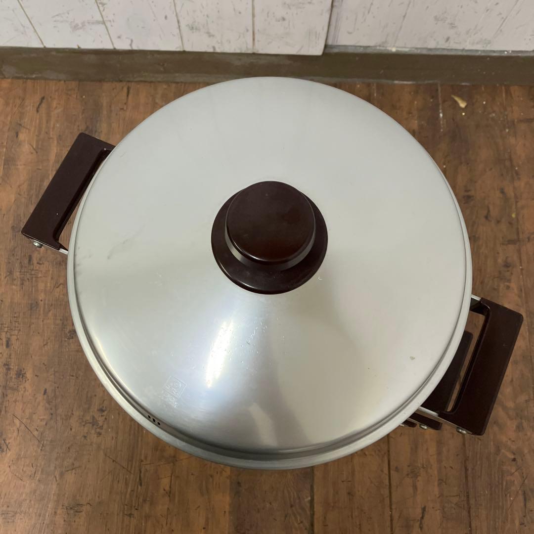 E-2 昭和レトロ ホクセイ ながらセイロ 3段式 アルミ製 蒸し器 両手鍋