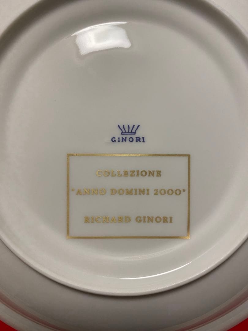 ジノリミレニアムコレクション　ヨハネパウロ2世記念プレート(未使用、実家保管品)