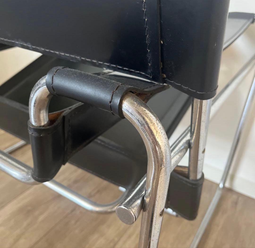 マルセル・ブロイヤー　ワシリーチェア　スチール　椅子