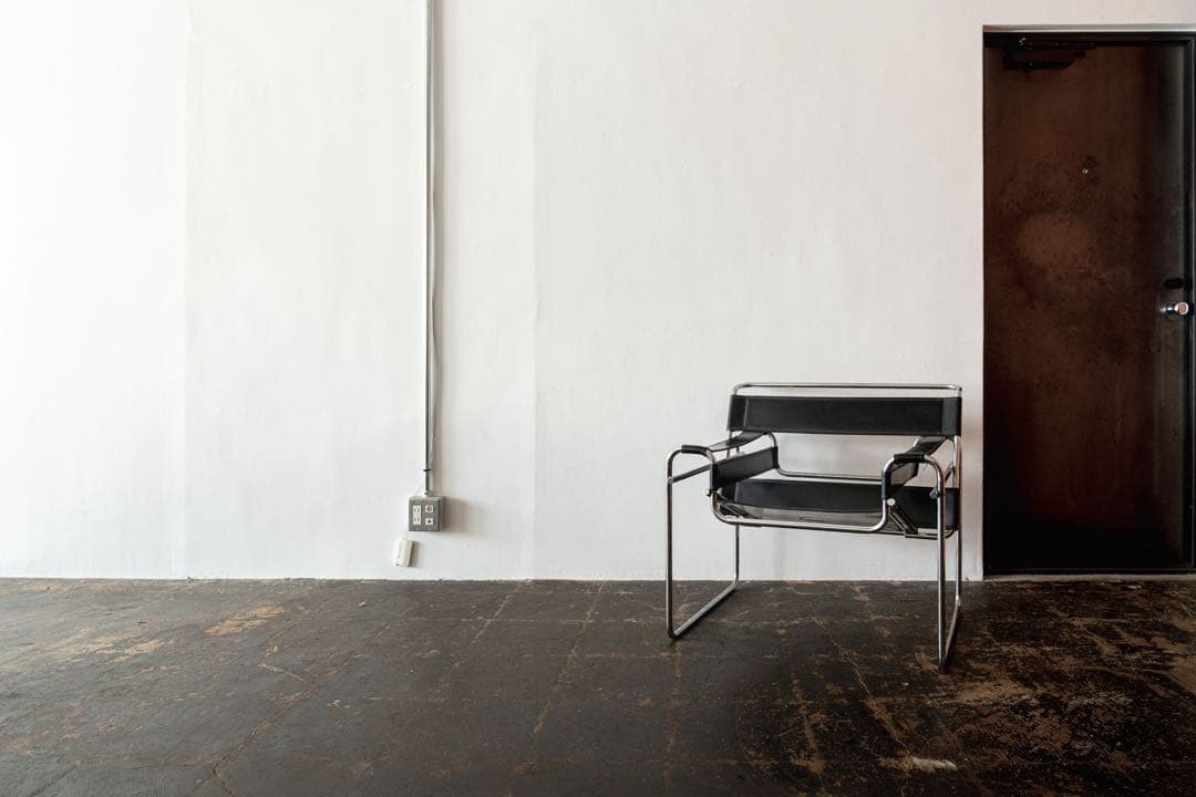 マルセル・ブロイヤー　ワシリーチェア　スチール　椅子