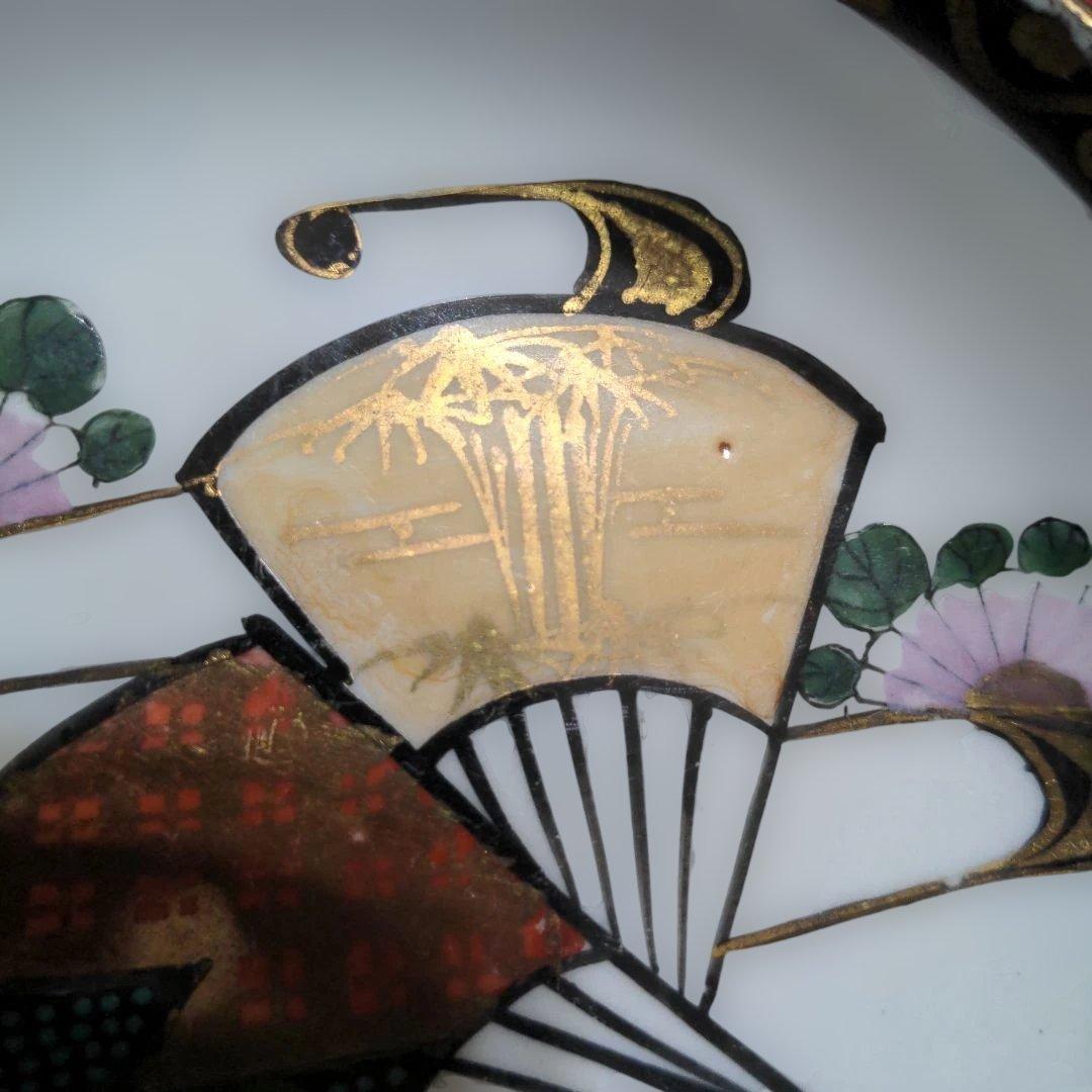 九谷焼　古いお皿　４枚