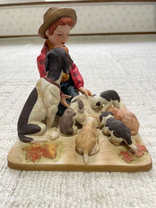 しんしん　ノーマン・ロックウェル　置物