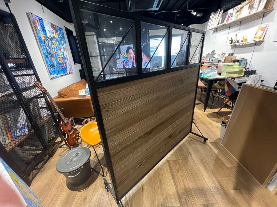 <この土日のみ大幅値引き中>インダストリアルスタイル パーテーション