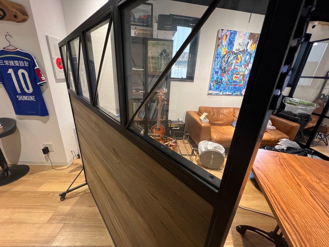 <この土日のみ大幅値引き中>インダストリアルスタイル パーテーション