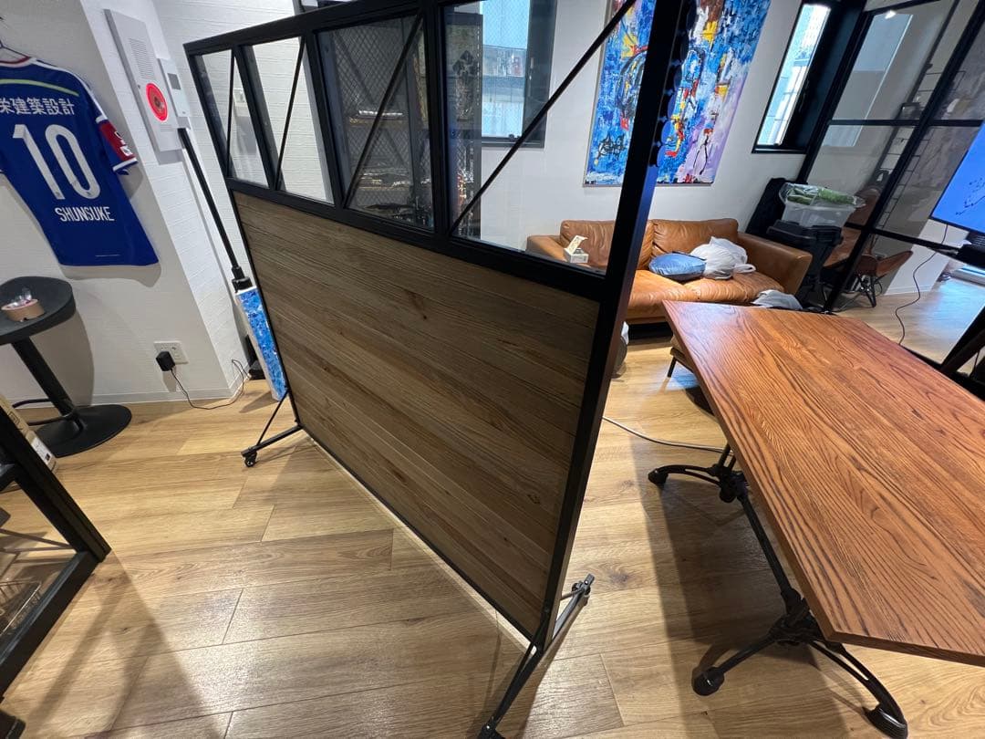 <この土日のみ大幅値引き中>インダストリアルスタイル パーテーション