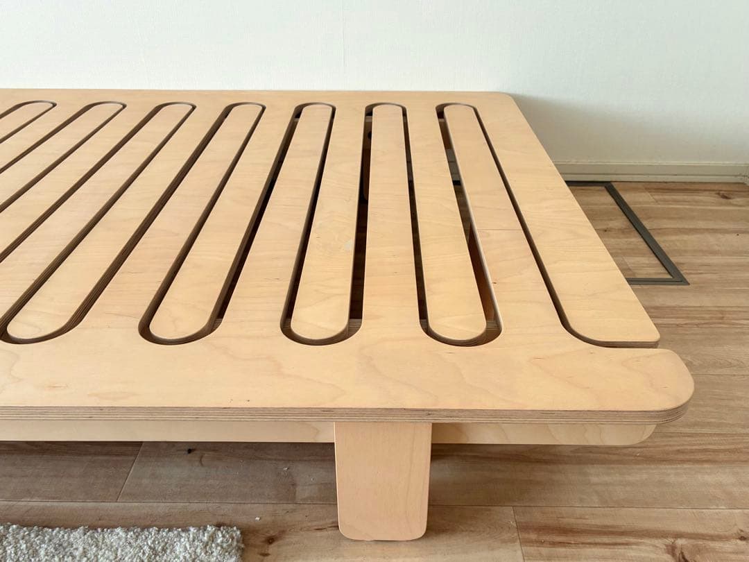 【good eighty%】 Back&Forth ベッド ナチュラル