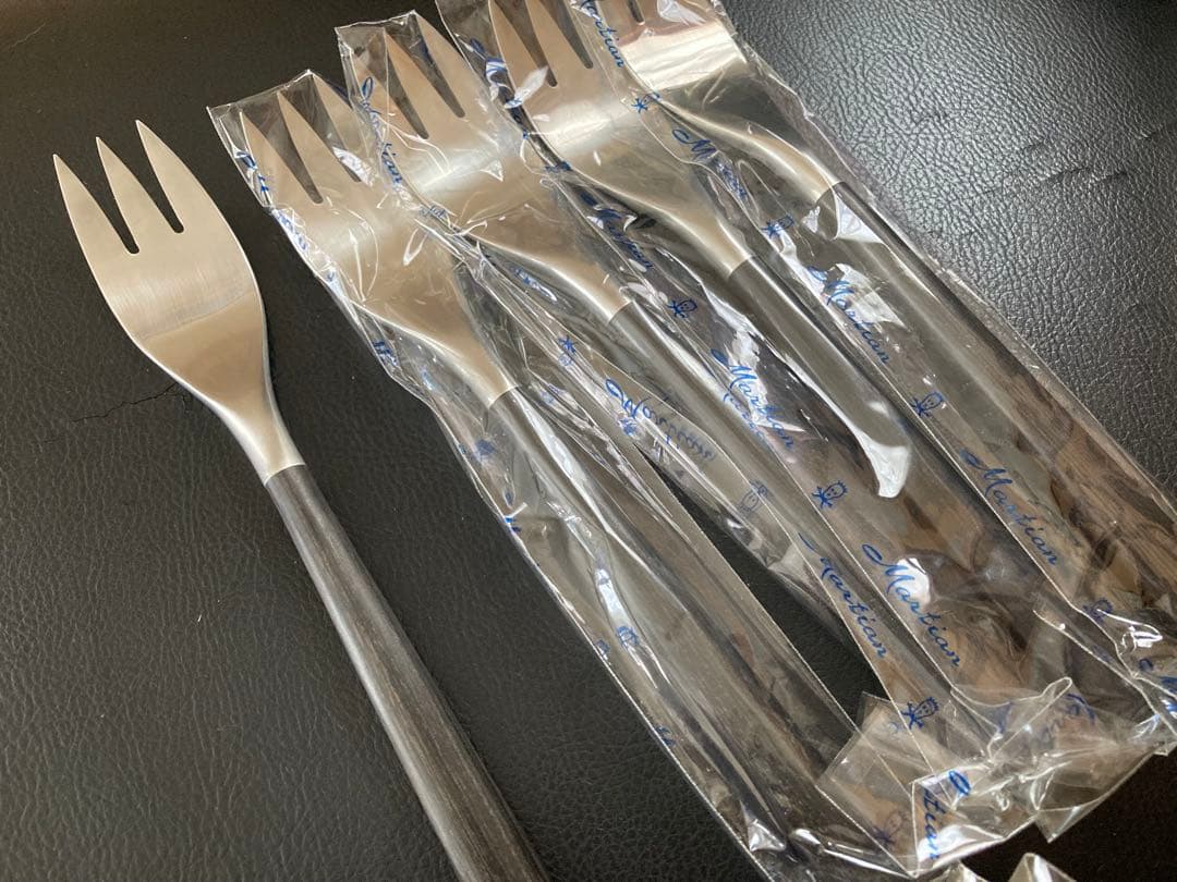 ￼￼￼【未使用】柳宗理デザートフォーク5本セット