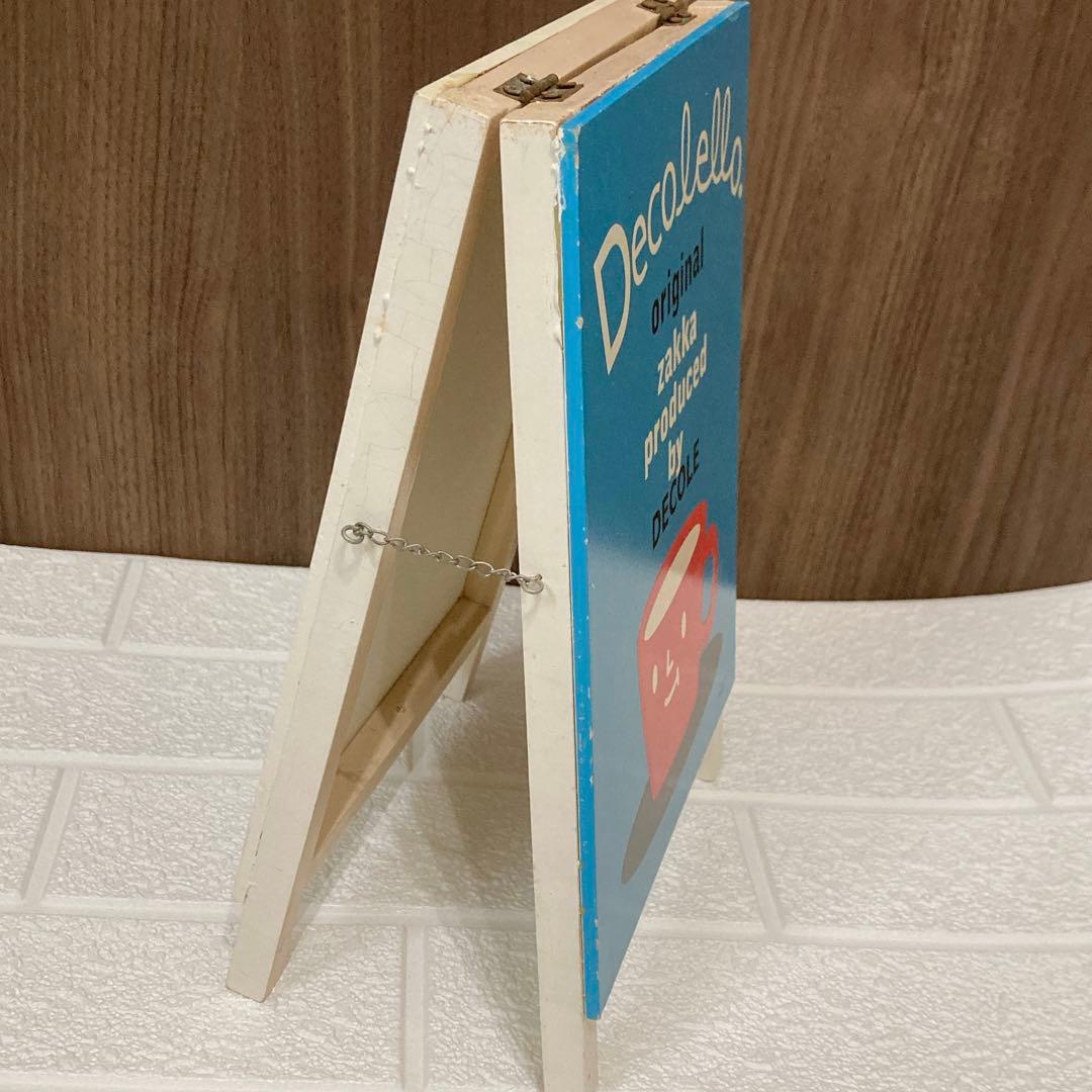 DECOLE 大きなかんばん2種　カードスタンドシェルフ