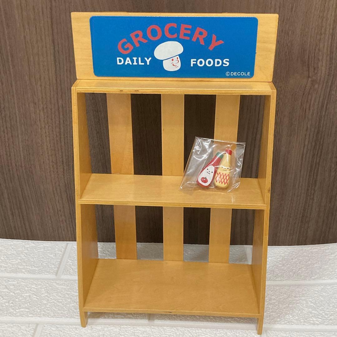 DECOLE 大きなかんばん2種　カードスタンドシェルフ