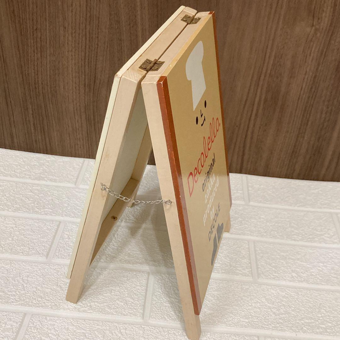 DECOLE 大きなかんばん2種　カードスタンドシェルフ