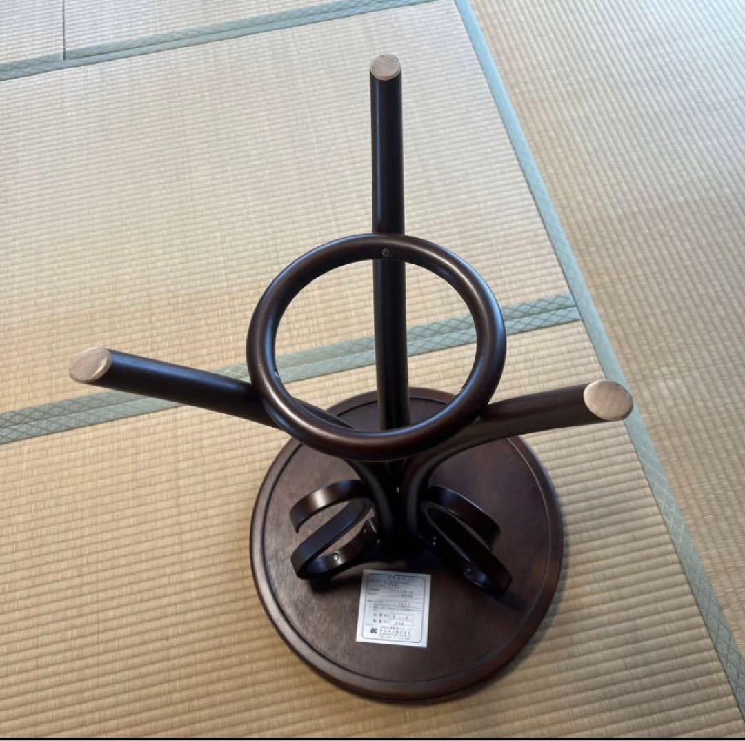 秋田木工 ティーテーブル T-110 ナラ材 ブナ材 ウォールナット 中古美品