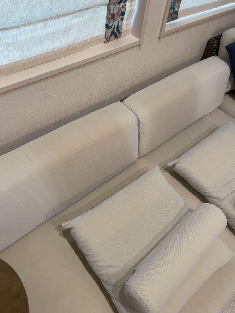 ポ*リ様 限定出品⭐︎a.flat⭐︎2.5人掛けソファ(ヒヤシンス) - メルカリ