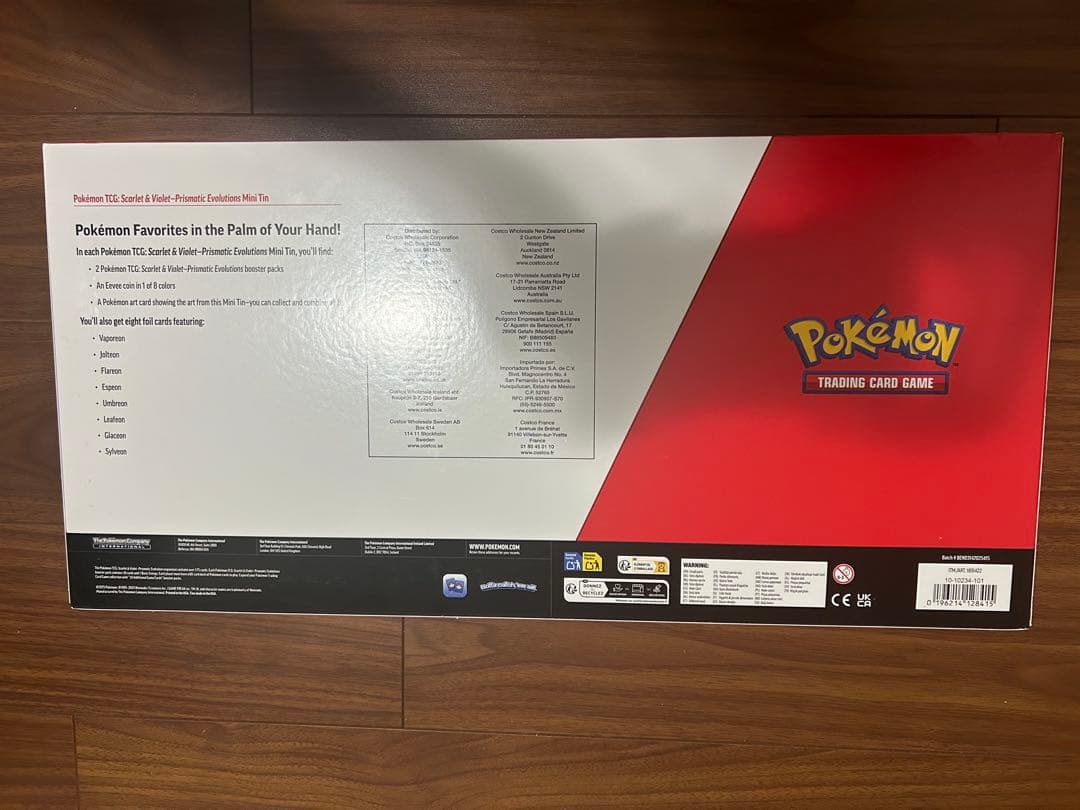 未開封】ポケモンカード テラスタルフェス 海外版 コストコ限定 ミニ缶
