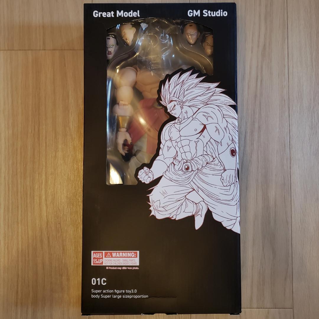 スーパーサイヤ人3 ブロリー ぽい人　SS3 フィギュア 海外製