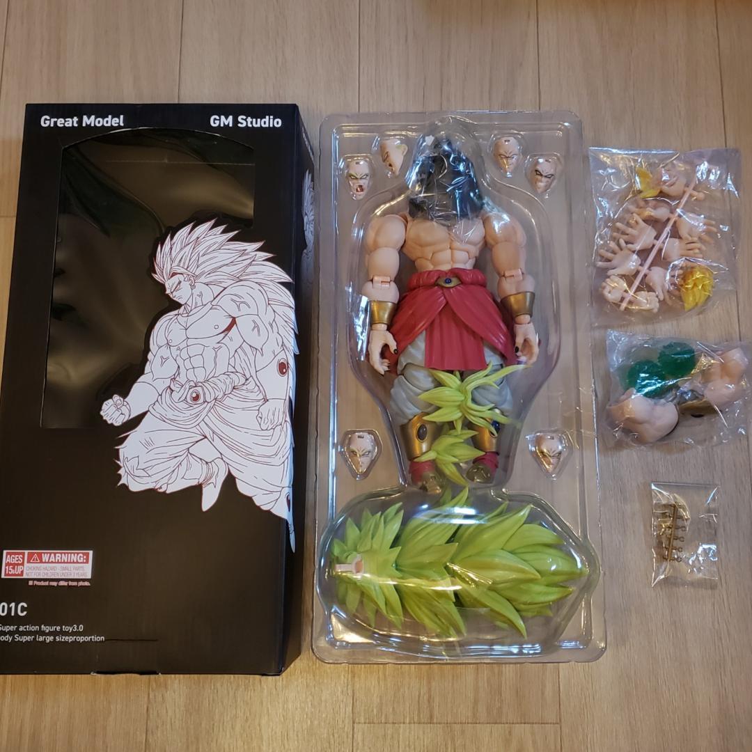 スーパーサイヤ人3 ブロリー ぽい人　SS3 フィギュア 海外製