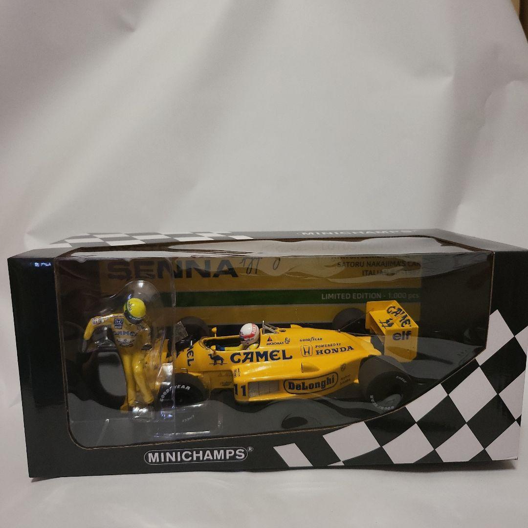 激レア1/18LOTUS HONDA99T中嶋悟ライドオンアイルトンセナ