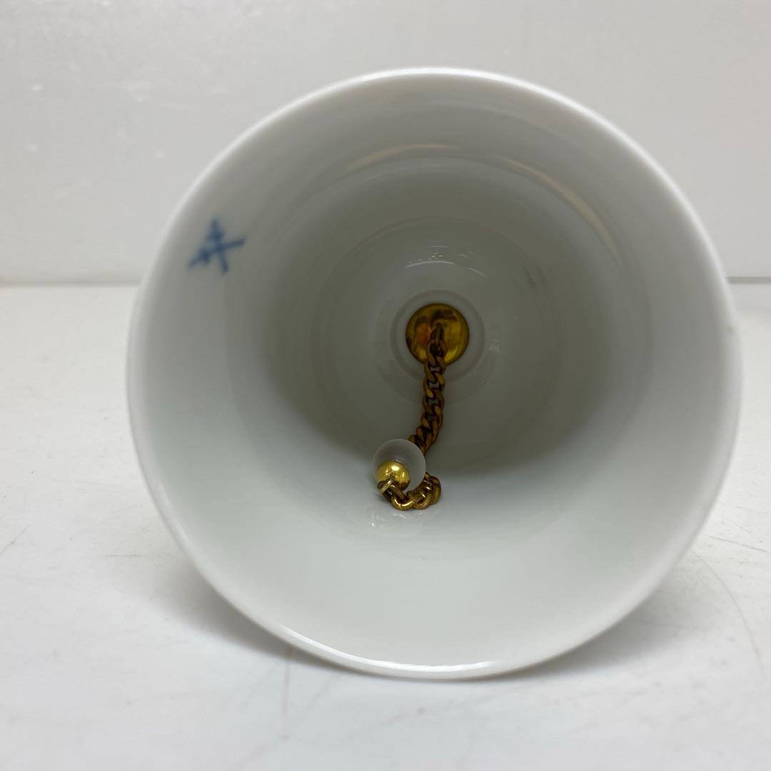 マイセン　ベル　高さ約11.2㎝　東さ7-1111☆1F