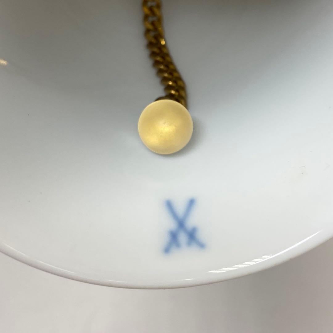 マイセン　ベル　高さ約11.2㎝　東さ7-1111☆1F